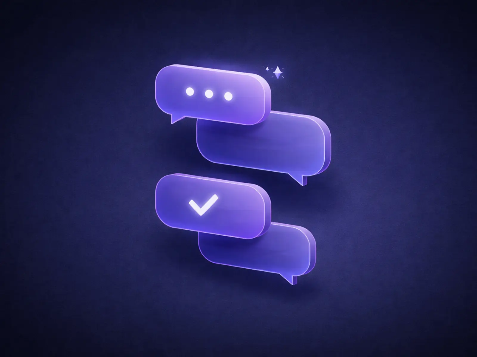Chat assistants illustration