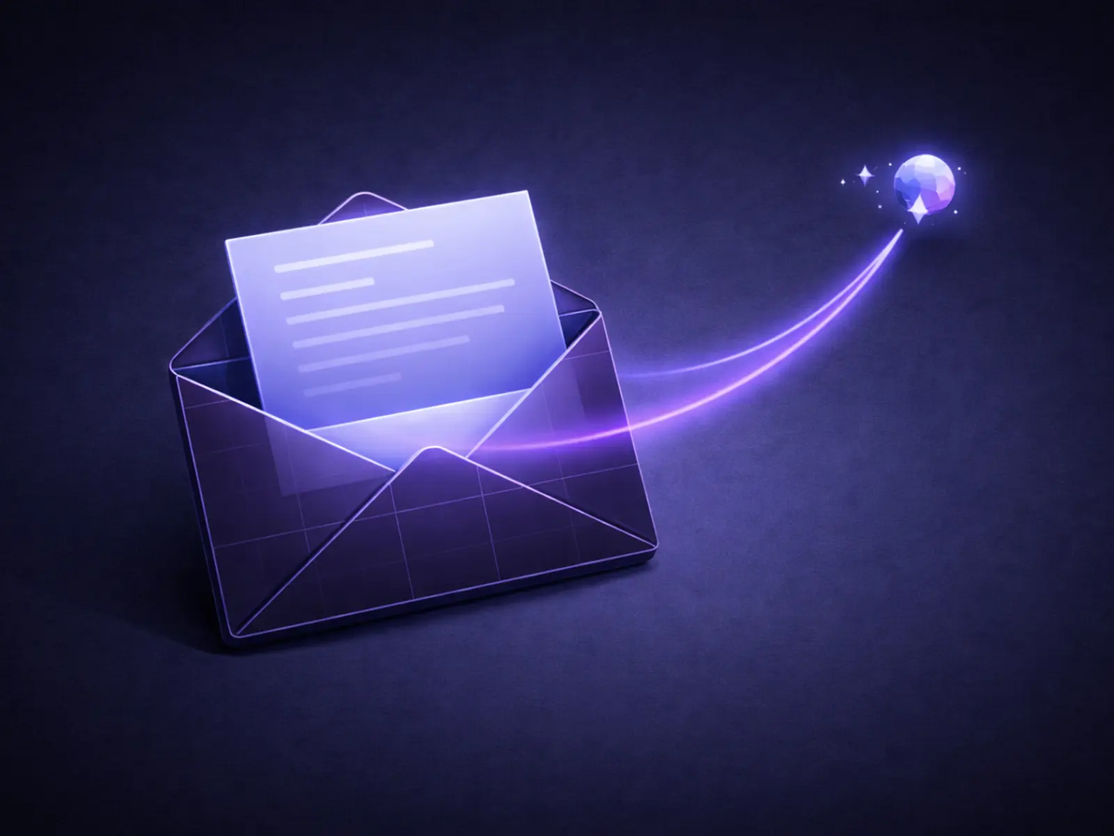 AI email responder illustration